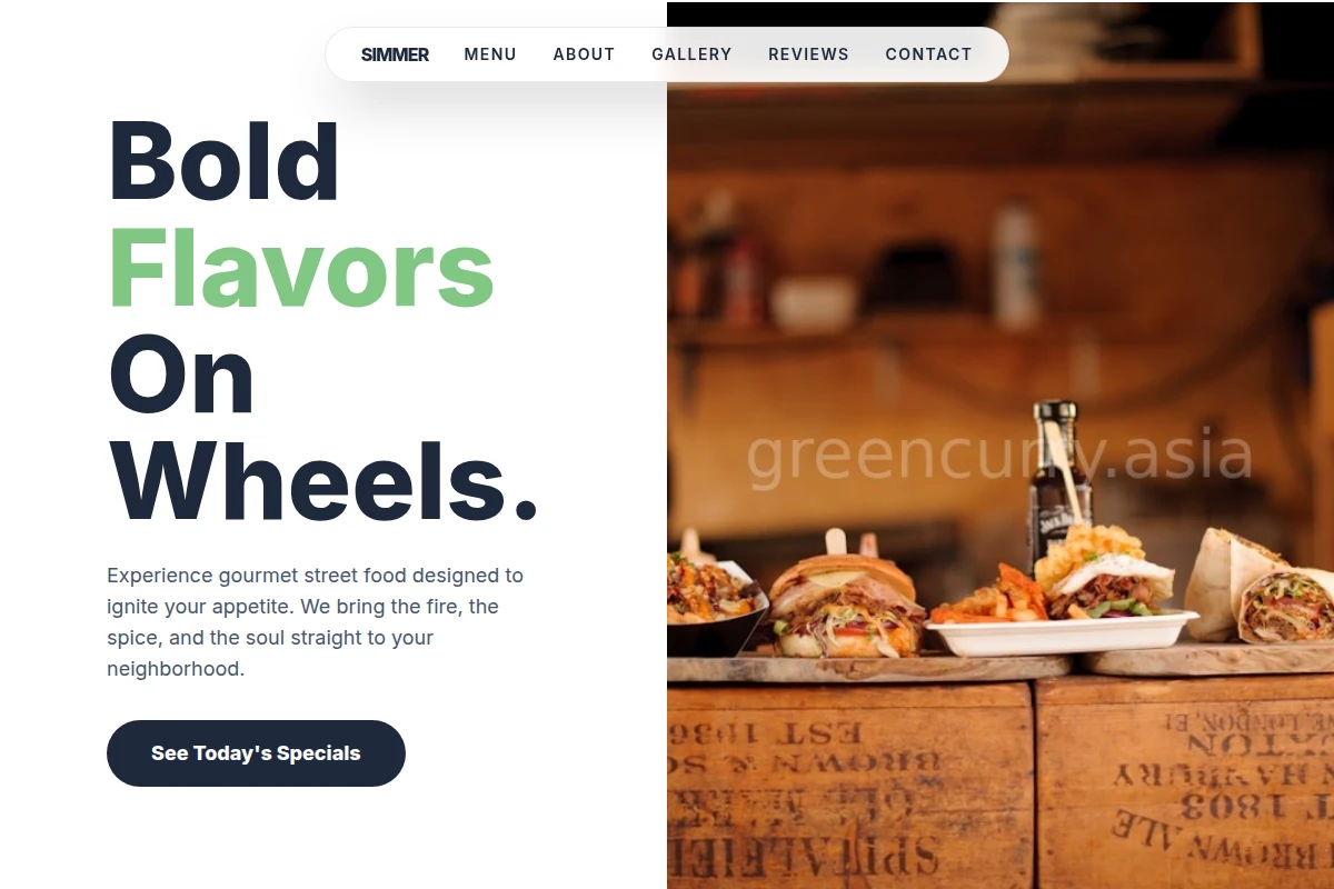 Simmer Food Truck