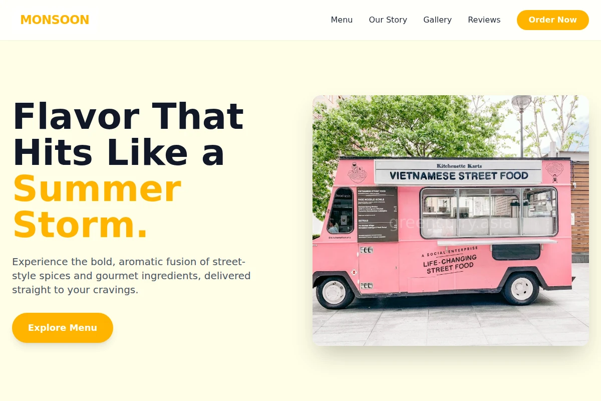 Monsoon Food Truck