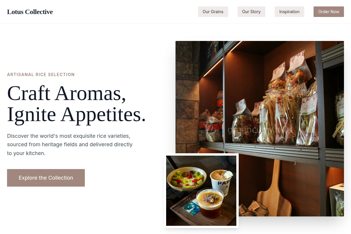 Rice Specialty Food